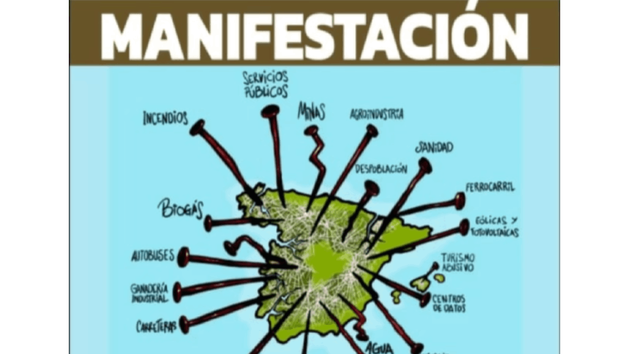 Cambia el itinerario de la manifestación del 5 de octubre